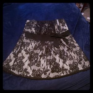 Plus Size - Torrid - Lace strapless blouse